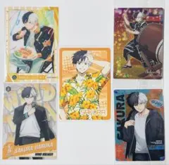 ウィンブレ祭　桜遥　特典カード & クリアカード2種 & ウェハースカード2枚