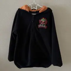 ☆ヒスミニ☆ミニラフリースジャケット /130cm・ブラック