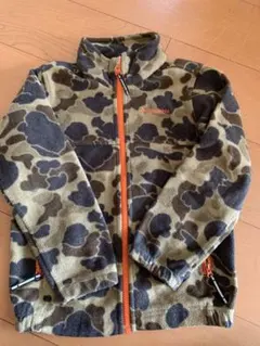 コロンビア　迷彩柄 フリースジャケット xs