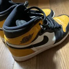 Nike Air Jordan 1 ブラック/イエロー