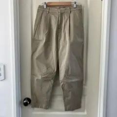 ユニクロUNIQLO✨ベージュチノパンM61㎝カジュアルコットンパンツ