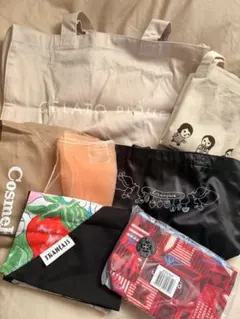 ノベルティバッグセット7点【フランセ、キールズ 、ジェラートピケ、よーじやなど】