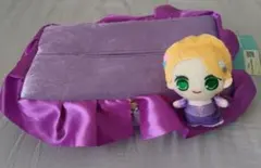 ディズニー プリンセスドレス型ティッシュボックスカバー　ラプンツェル