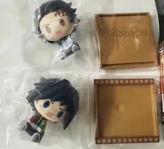 鬼滅の刃 一番くじ Ｆ賞 ちょこのっこフィギュア 竈門炭治郎冨岡義勇 2体セット