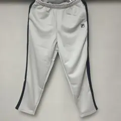 新品未使用 FILA ジャージパンツ ホワイト サイドストライプ