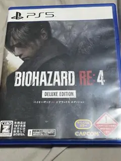 PS5 バイオハザード RE:4 DELUXE EDITION PS5版