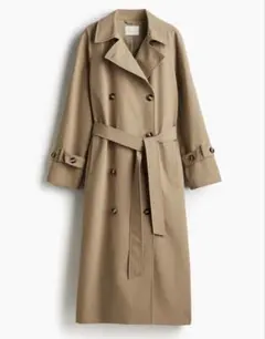 H&M⋆ ダブルブレストトレンチコートMサイズ