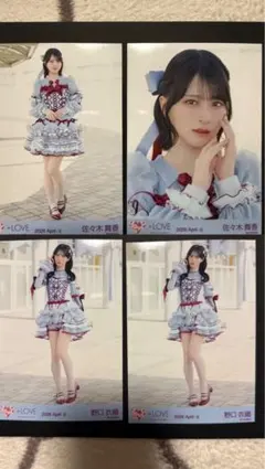 ＝LOVE イコラブ 生写真 劇薬中毒 歌唱衣装 佐々木舞香+野口衣織
