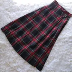 美品✨️O'NEIL OF DUBLIN 別注 ロングスカート レッド チェック