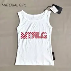新品✨【MATERIAL GIRL 】1 タンクトップ ホワイト　サマーのサムネイル