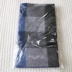 【新品未開封】カシミヤ　マフラー ヌナ カシミヤ100% チェック柄　Nuna