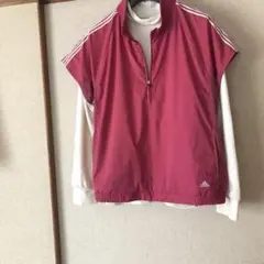 adidasプルオーバーベストサイズOT