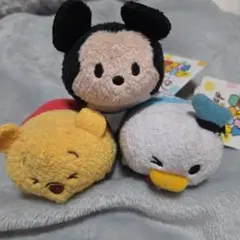 ディズニーツムツム ぬいぐるみ3セット