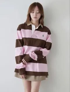 SNIDEL POLO RALPH LAUREN ラグビーシャツ
