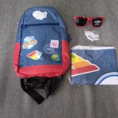 JALキッズデイパック4点セット(ワンショルダーリュック)のサムネイル