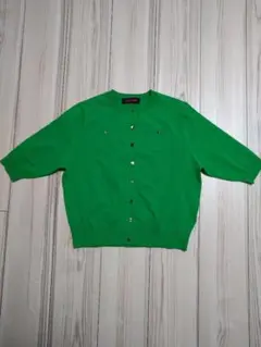 CABAN ハーフスリーブポケットカーディガン