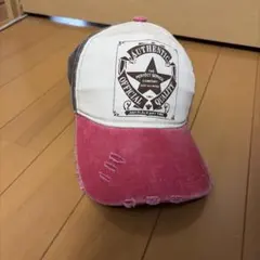 ダメージ加工 キャップ マルチカラー