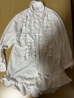 最終値下げ】新品コムデギャルソンオムプリュス 26ss ブラウス/フリル 