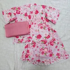 帯付き甚平ドレス