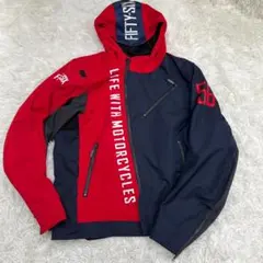56design QUARTER PARKA '25(XL)マットレッド×グレー - メルカリ