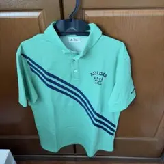 adidas ミントグリーン ポロシャツ　サイズXL