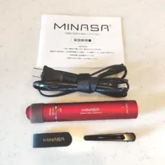 MINASA CARRY ROSE 2-WAY ヘアアイロン 超軽量　海外旅行