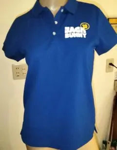 美品Jack Bunny! ポロシャツ 青色 サイズ1