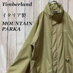 1277 イタリア製ティンバーランドマウンテンパーカーナイロン刺繍ロゴUSA古着