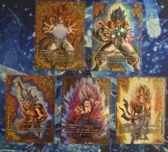 ドラゴンボール　フュージョンワールド　エナジーマーカー　パラレル　コンプ 5枚