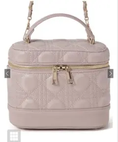2Wayキルティングチェーンショルダーバニティバッグ[tr602] ピンク