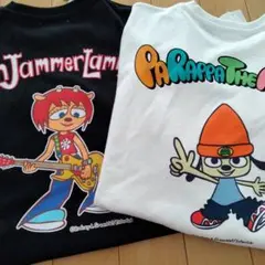パラッパラッパー　メンズ　Ｔシャツ L ホワイト 白