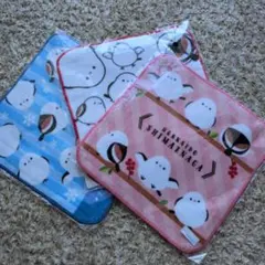 【新品·未使用品】シマエナガ ミニタオル 3枚セット