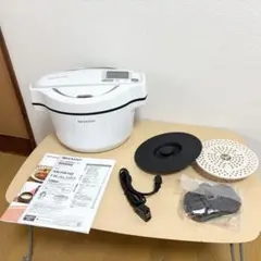 お得】SHARP HEALSIO ホットクック KN-HW24G 白 内鍋他 - メルカリ