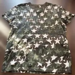 正規 VALENTINO ヴァレンティノ 迷彩 星 スター Tシャツ - メルカリ