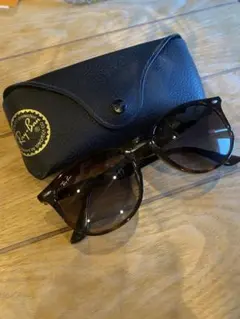 Ray-Ban ラウンド型サングラス ブラウン4791