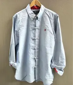 美品　RALPH LAUREN×CLOT ライトブルー　Mサイズ 2025年最新】clot ralphの人気アイテム - メルカリ