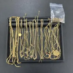 ゴールド ネックレス アクセサリー 整理品 金製不明 まとめ