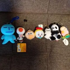 キャラクターぬいぐるみマスコットセット