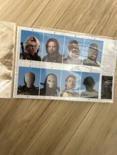 サンダーボルツ　アベンジャーズ　バッキー　ステッカー　証明写真　マーベル　シール
