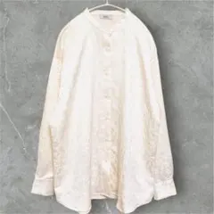 earth music&ecology アイボリー 長袖シャツ