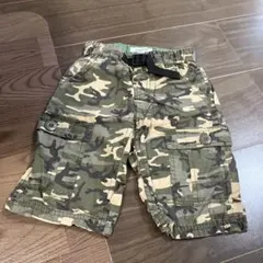 GLOBAL WC 迷彩カーゴハーフパンツ M