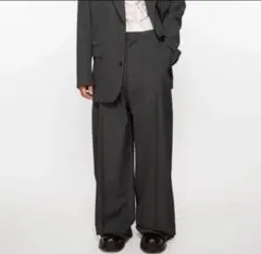 ACNE STUDIOS 24aw テーラード ワイドストライプスラックス 46 - メルカリ