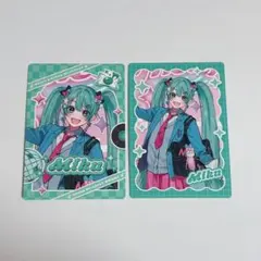 プロセカ 初音ミク メロパレ カード レア ノーマル 2点セット