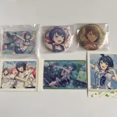 プロセカ 桐谷遥 バッジ・カードセット 6点