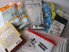 レジャーに！　スヌーピー　おでかけセット　6種　ミニタオル　マスク　携帯用トイレ