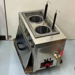ガス式ゆで麵機　LPガス　てぼ2個付　　26329 ガス式ゆで麵機 LPガス てぼ2個付 26329 - メルカリ