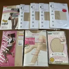 ストッキング、タイツ　8足　まとめ売り　M〜Lサイズ、L〜LLサイズ