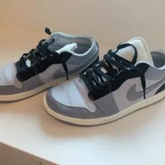 Nike Air Jordan 1 Low グレー/ブラック27.5センチ