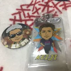 黒木啓司 タオルホルダー 缶バッチ セット