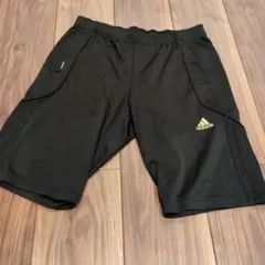 adidas CLIMACOOL ブラックショートパンツ